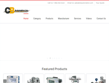 Tablet Screenshot of cbautomation.com
